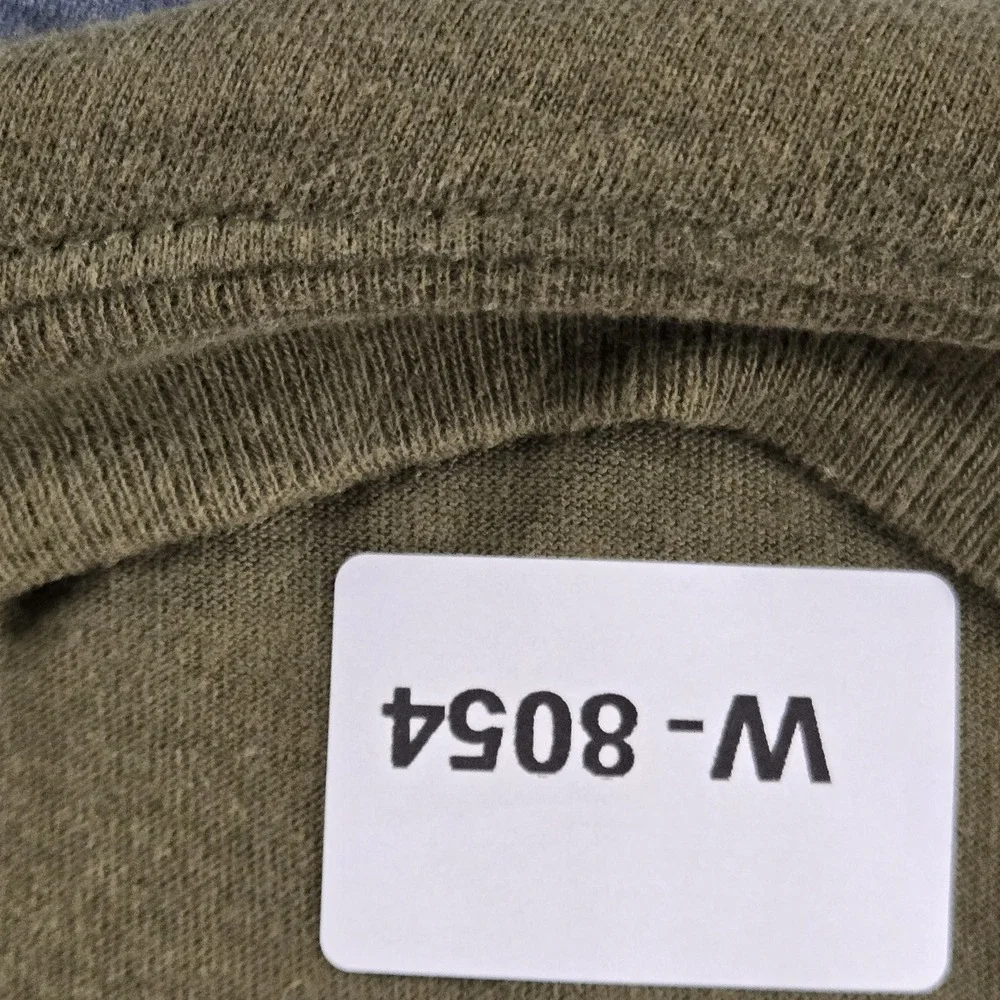 The North Face Men Shirt XXL Olive Green Logo Slogan Short Sleeve